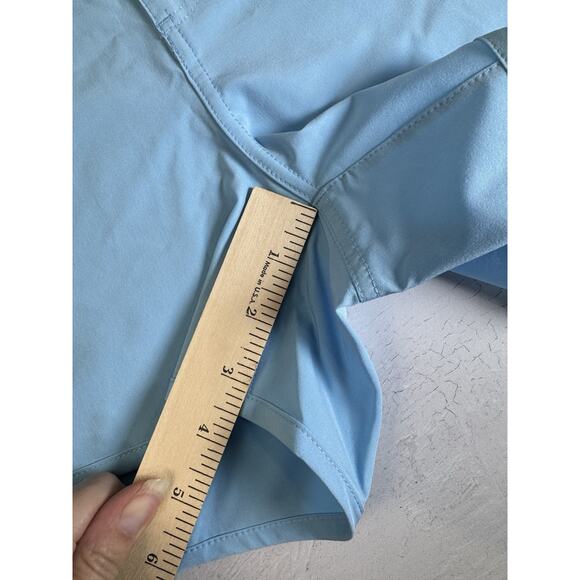 Prana Board Shorts Women Xl Light Blue Schaffie Swim Beach Surf New Swimwear - Picture 6 of 10